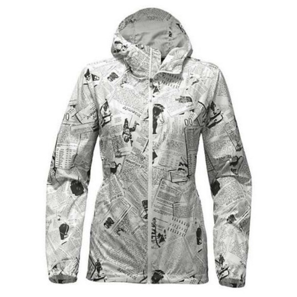 The North Face Jackets & Blazers - The North Face Waterpoof Windbreaker Full Zip Newspaper Jacket Women's Medium